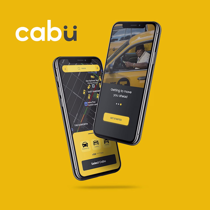 CABU : Ride-Sharing App | UI/UX Case Study