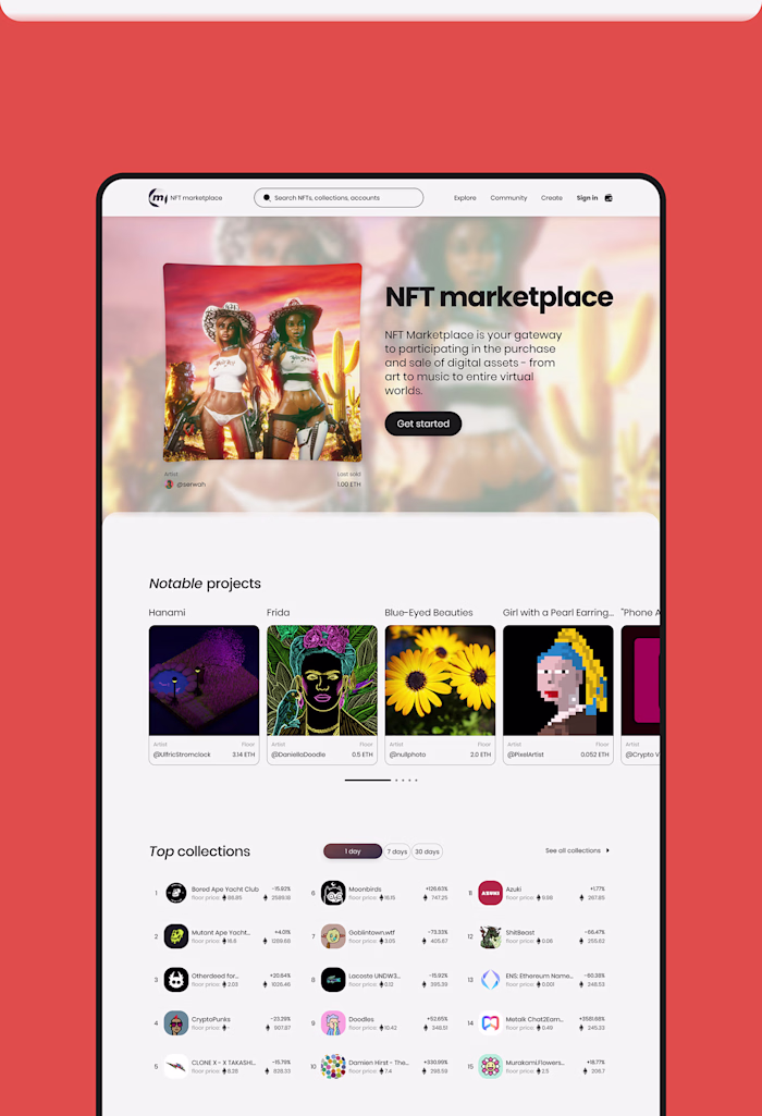 Redesigning motion animations for interactive site