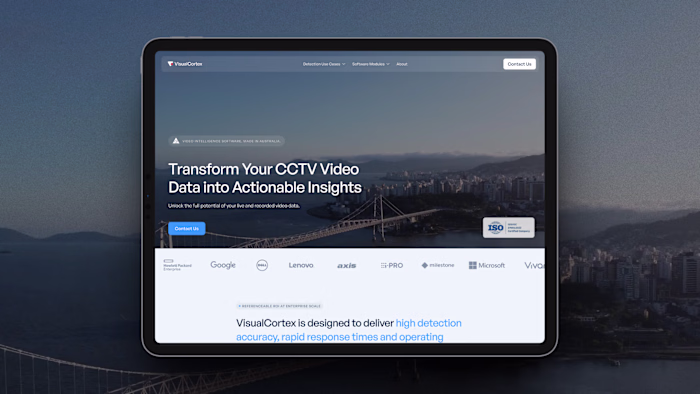VisualCortex Website Development