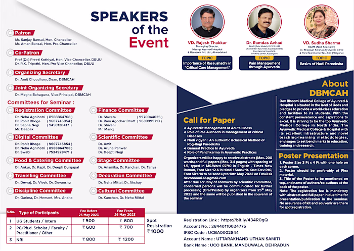 Brochure and Standees