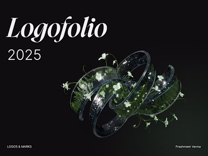 LOGOFOLIO 2025 | Logos & Marks - By Prashmeet Verma