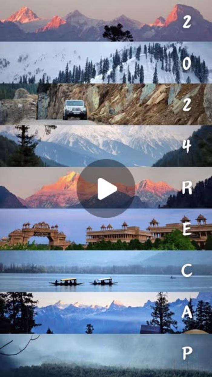 A 2024-Recap travel reel 