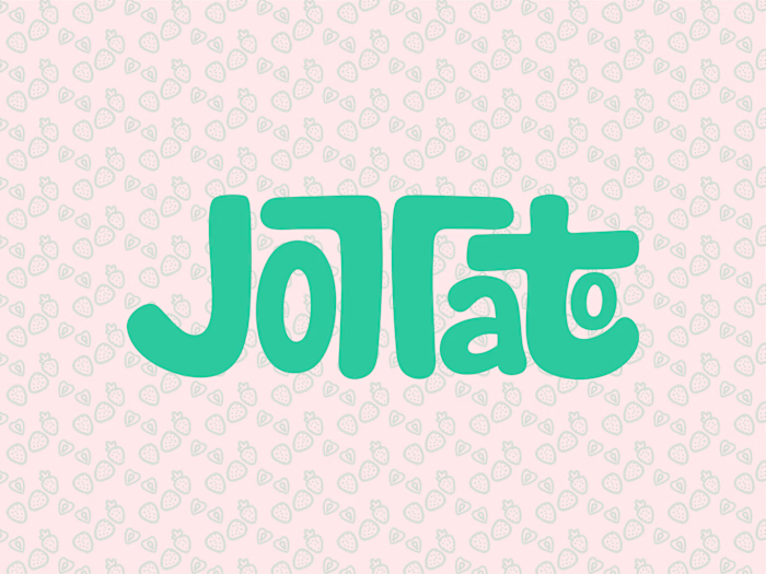 Jollato - Low Fat Gelato Label Design