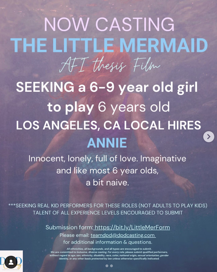 The Little Mermaid film poster