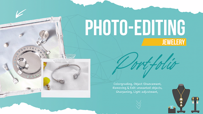 Jewelry Photo Editing Portfolio 2025