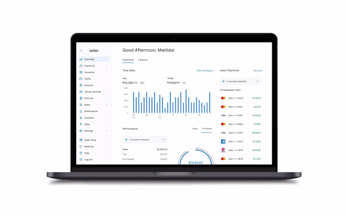 Zeller | Finance Dashboard | ReactJS | GraphQL