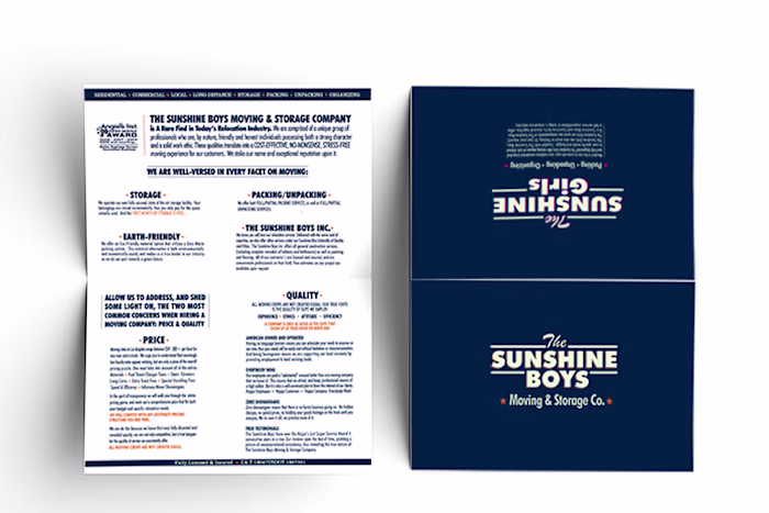 THE SUNSHINE BOYS: BRAND DESIGN + STRATEGY 