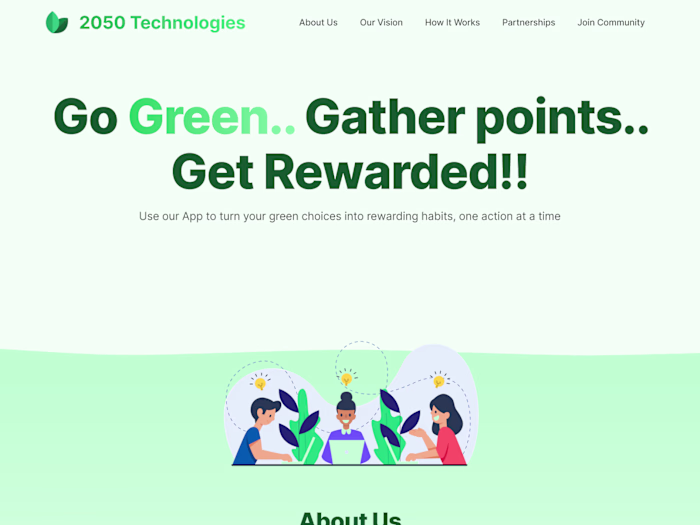 Product Landing Page