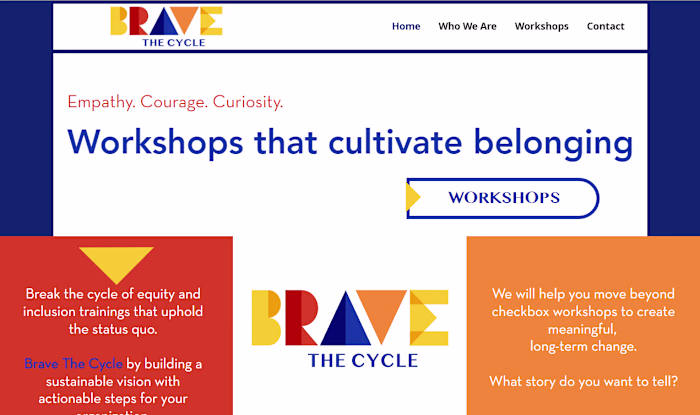 Logo Design - Brand Guide - Brave The Cycle - Education - Advanc