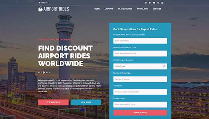 Interactive Landing Page