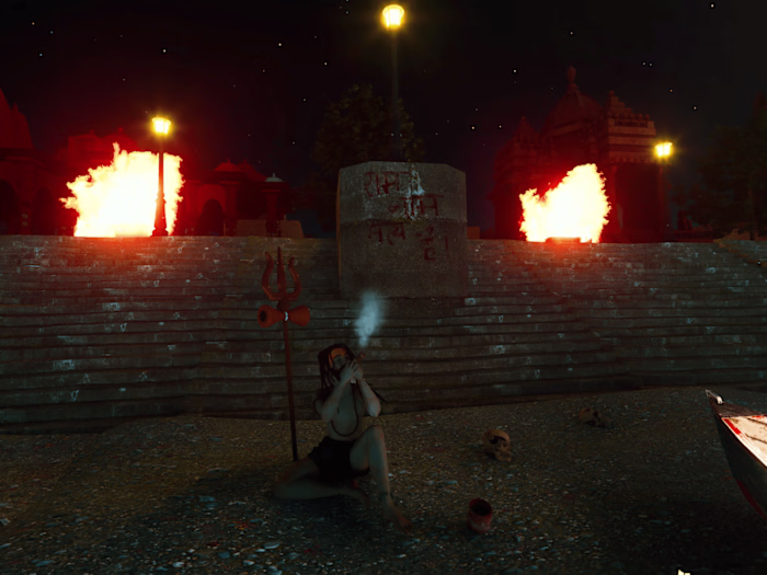 Manikarnika Ghat | 3D Visualization