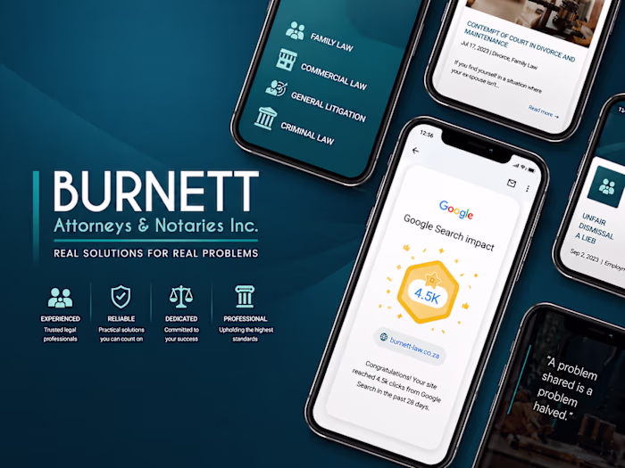 Burnett Attorneys - Results-Driven Optimization ✨