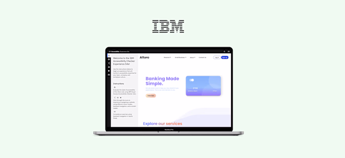 IBM Accessibility Checker End-To-End Design