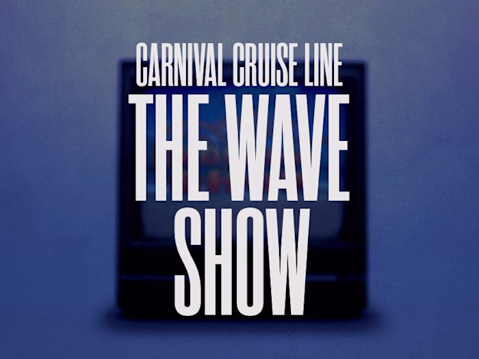 The Wave Show Graphic Package for Carnival Cruise Line
