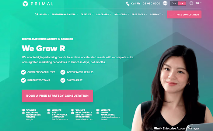 Worked with Primal to design and deploy a tailored automatio...