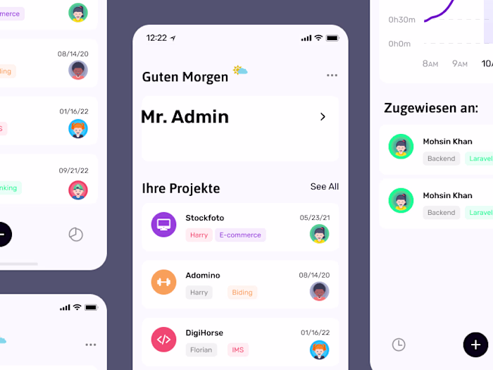 Time Tracking Application Design