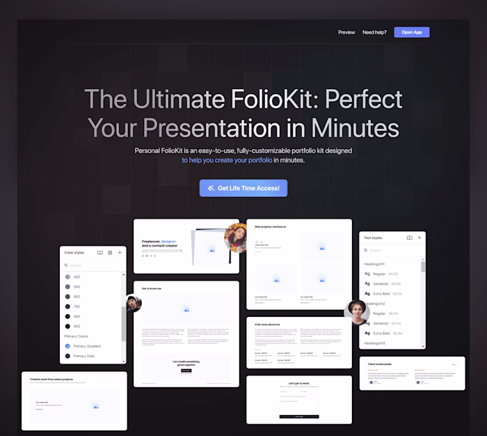 Product Landing Page Redesign