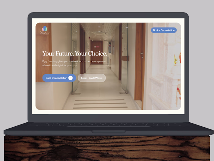 Mayflower Fertility | Website Development