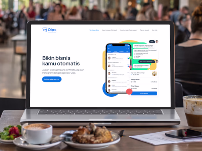 Simple Landing Page for Saas Company