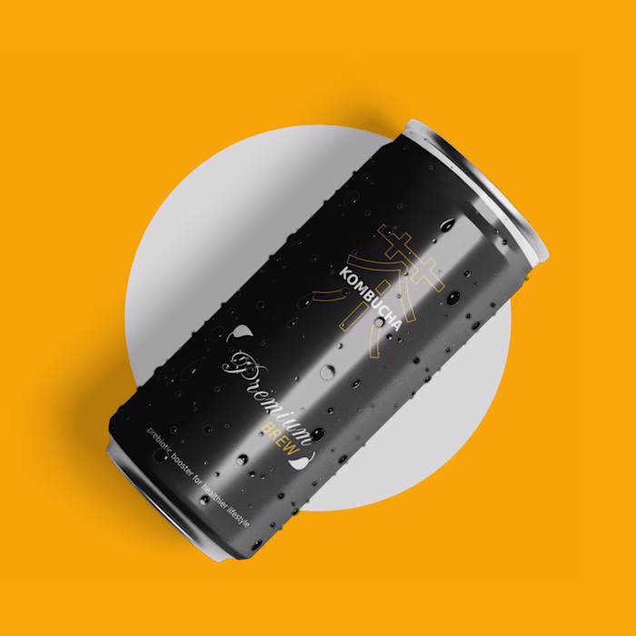 Kombucha brand design