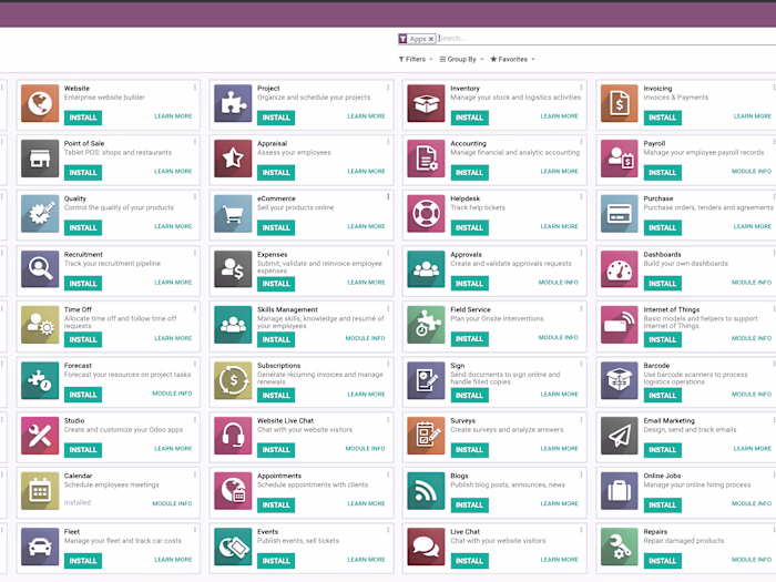 Odoo ERP Implementation and Process Automation