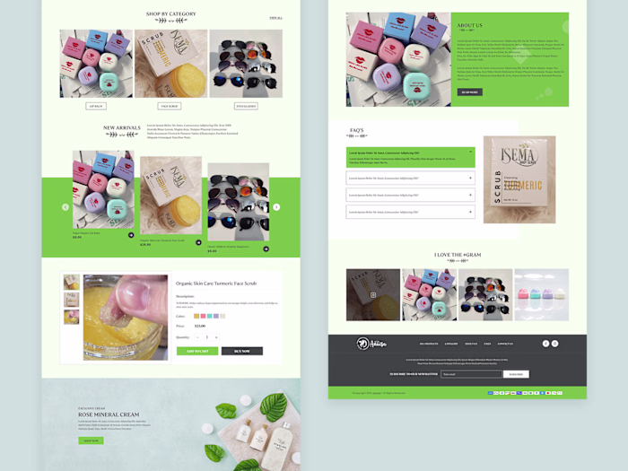 ANAISA eCommerce store