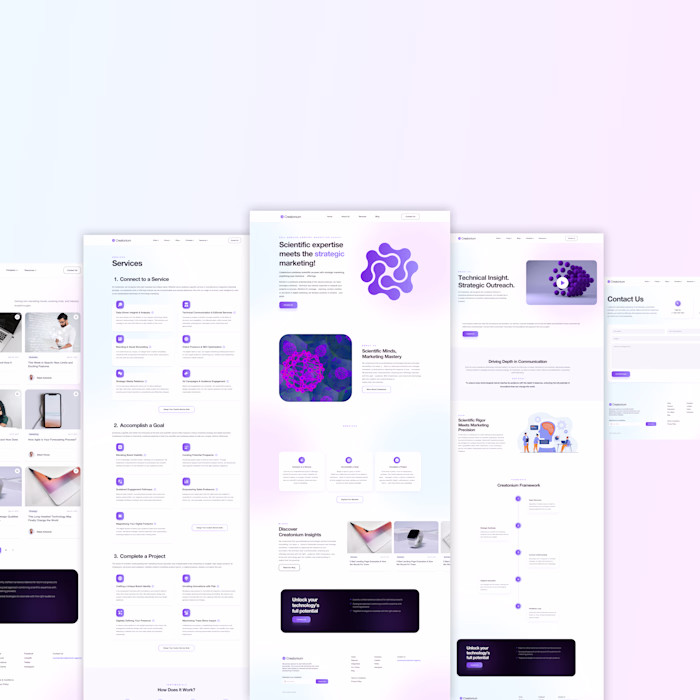 Figma to Webflow Transformation - Creatonium