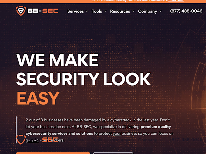 Black Belt Security Website Content
