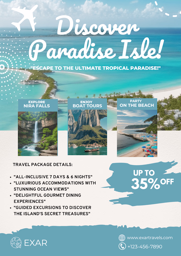 Flyer Design: Travel Agency