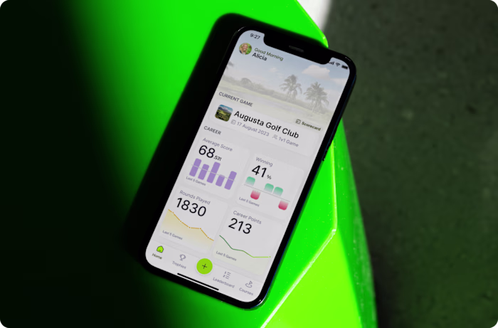 TrophyGolf - A new golf experience