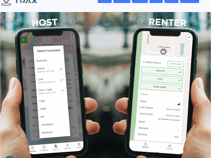 Contactless Automation for car Rental | GPS service 