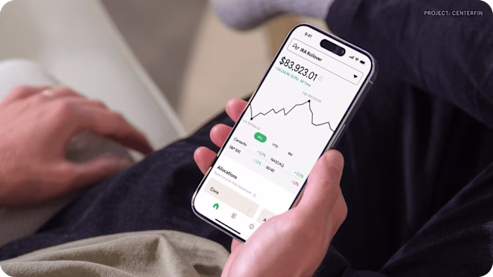 Centerfin - Wealth management iOS app