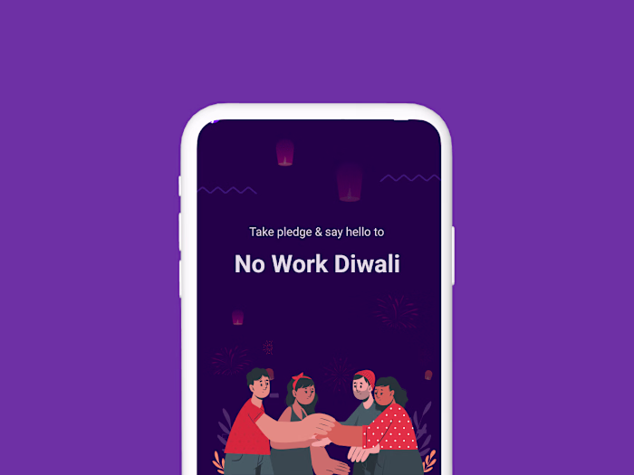 No Work Diwali