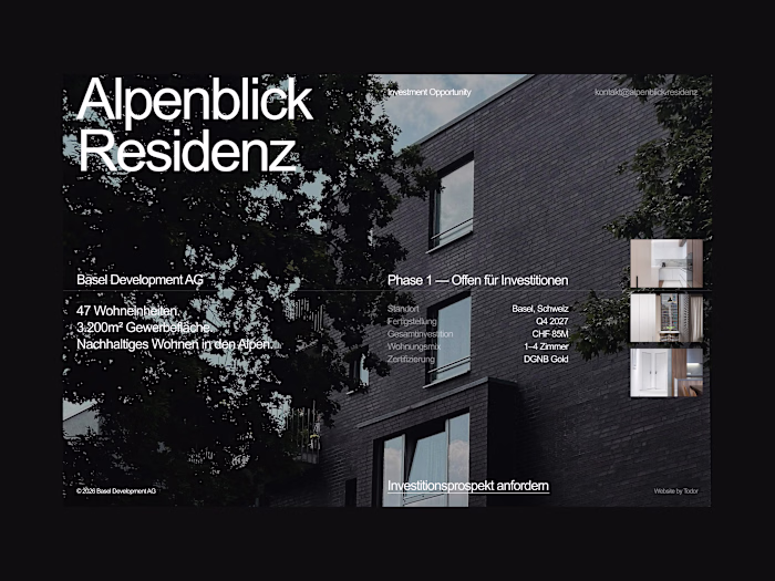 Alpenblick Residenz — Development Project