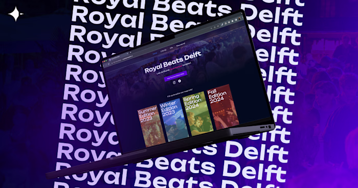 Royal Beats Delft Brand Identity and Website Creation