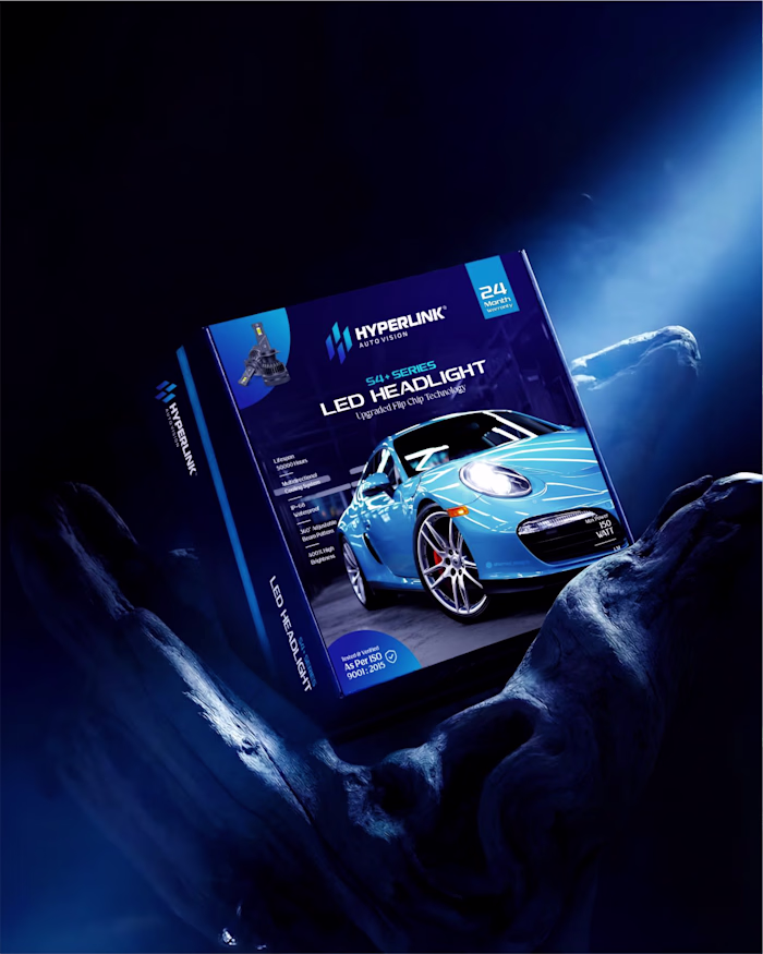 LED Headlight Packaging Design (220W)
