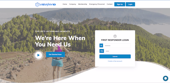 View My ID healthcare product site