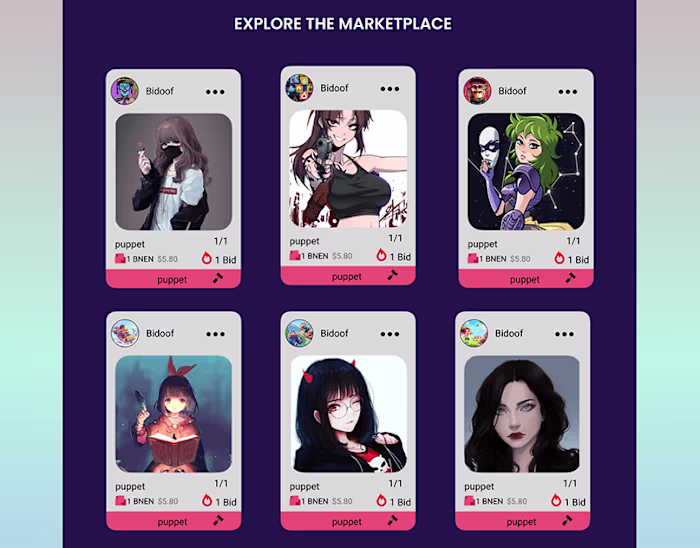 Anime website design :: Behance