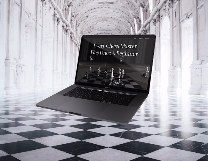 Chess Courses Website Landing Page