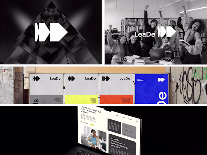 LeaDe: Brand identity & website