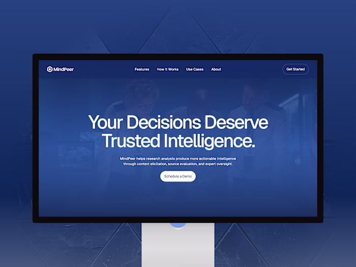 MindPeer - Framer Design &