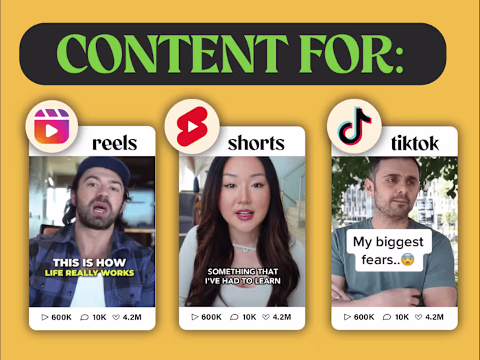 Social Media Ads Video Editing