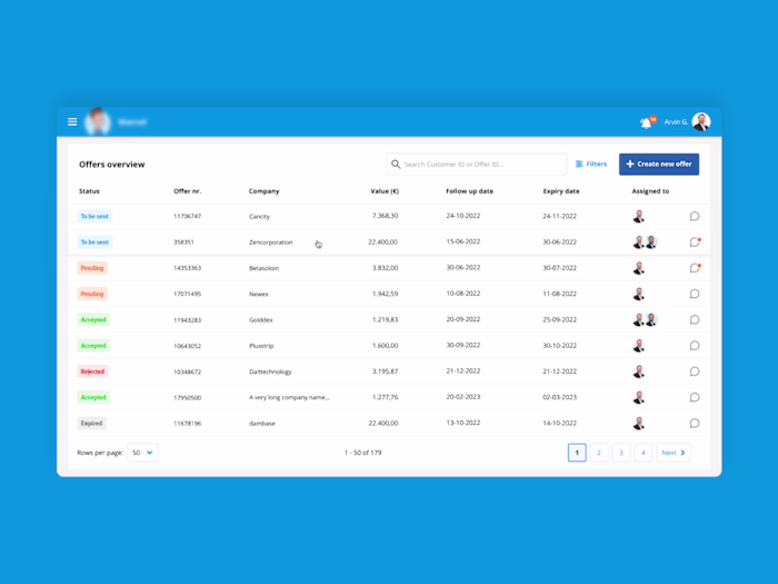 A Desktop App that helps Account Managers boost their sales