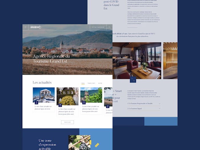 Agence Régionale du Tourisme - Homepage