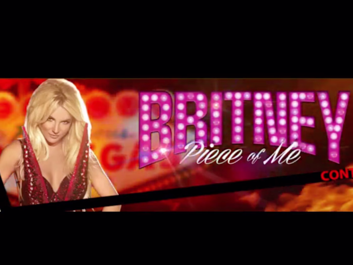 Digital Signage for Britney Spears' residency in Las Vegas