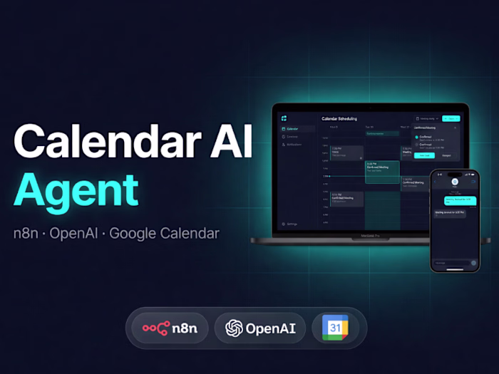 Calendar AI Agent for Event Management & Availability (n8n)