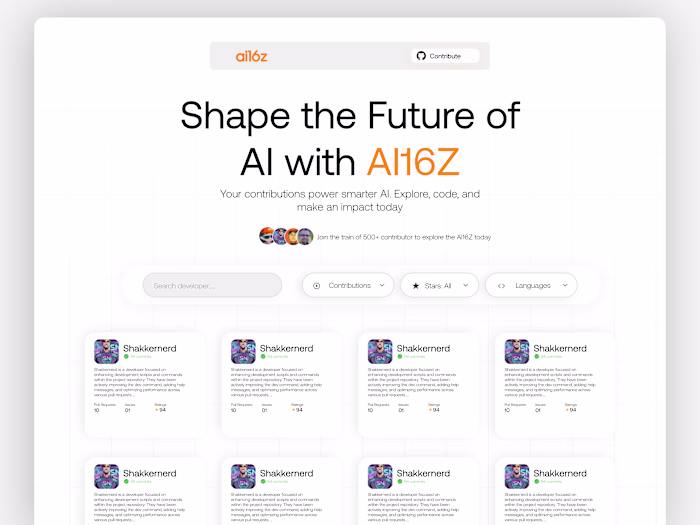 I created a simple hero