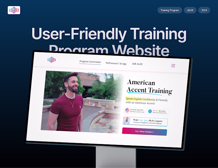 EdTech Learning Platform | Web UI/UX Design