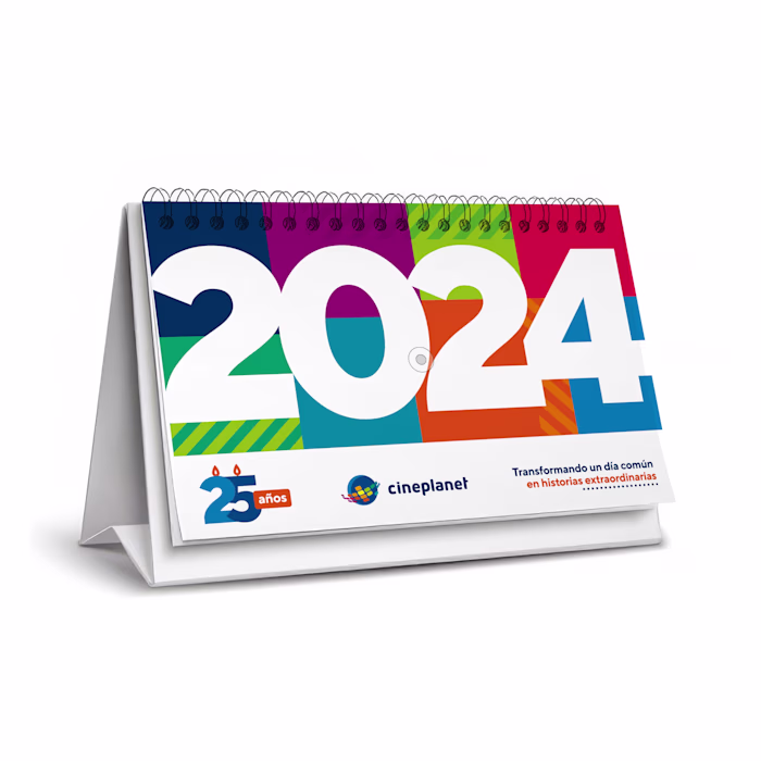 Cineplanet Desktop Calendar