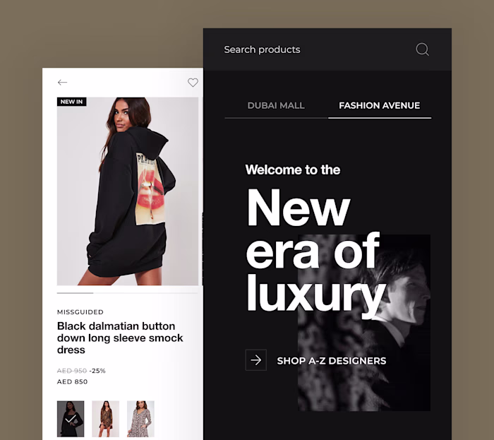 The Dubai Mall Ecommerce App